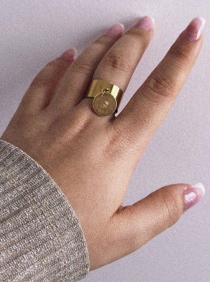 Astre Intime ❘ Bague en Acier Inoxydable