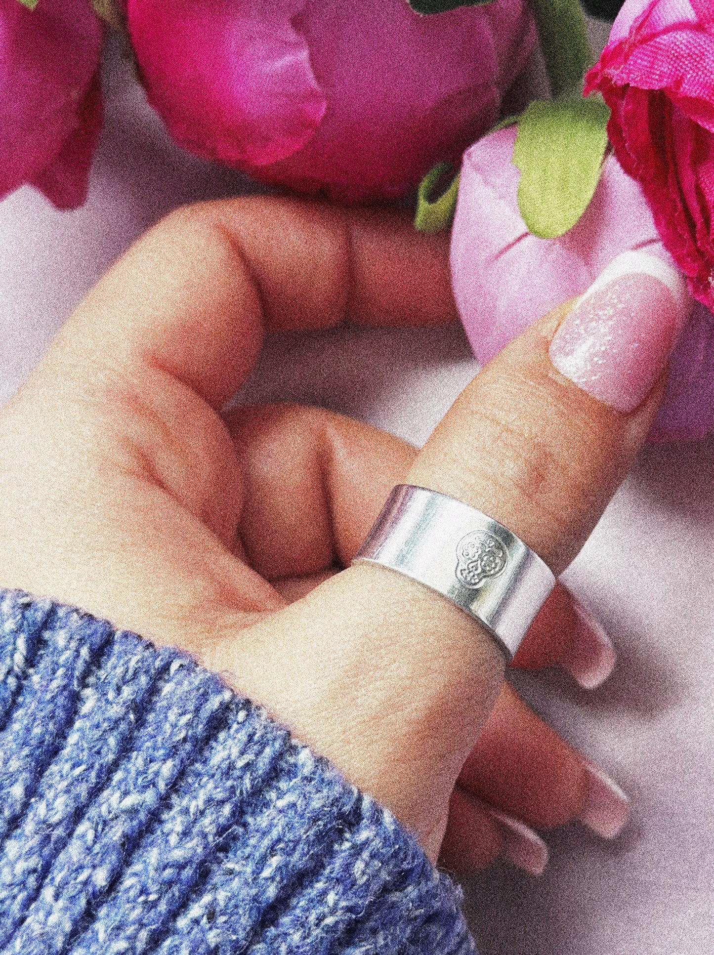 Calavera ❘ Bague en Aluminium