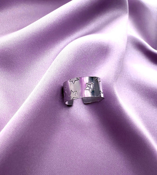 Céleste Étoilée ❘ Bague en Aluminium