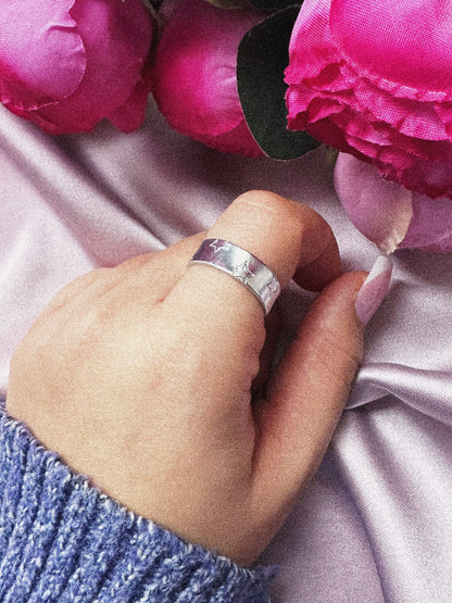 Céleste Étoilée ❘ Bague en Aluminium