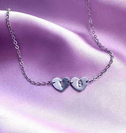 Cœur à Cœur ❘ Collier en Acier Inoxydable