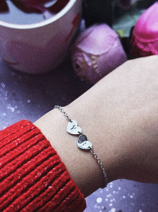Cœur à Cœur ❘ Bracelet en Acier Inoxydable