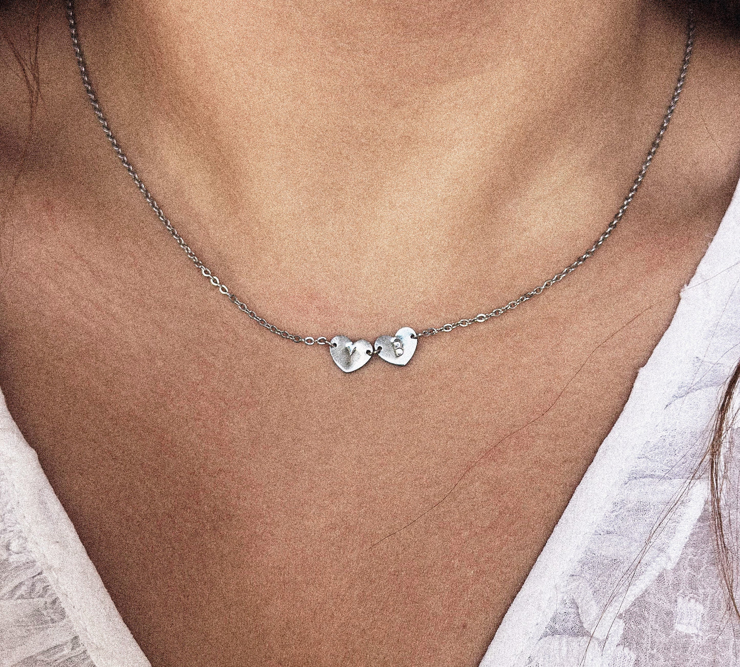 Cœur à Cœur ❘ Collier en Acier Inoxydable
