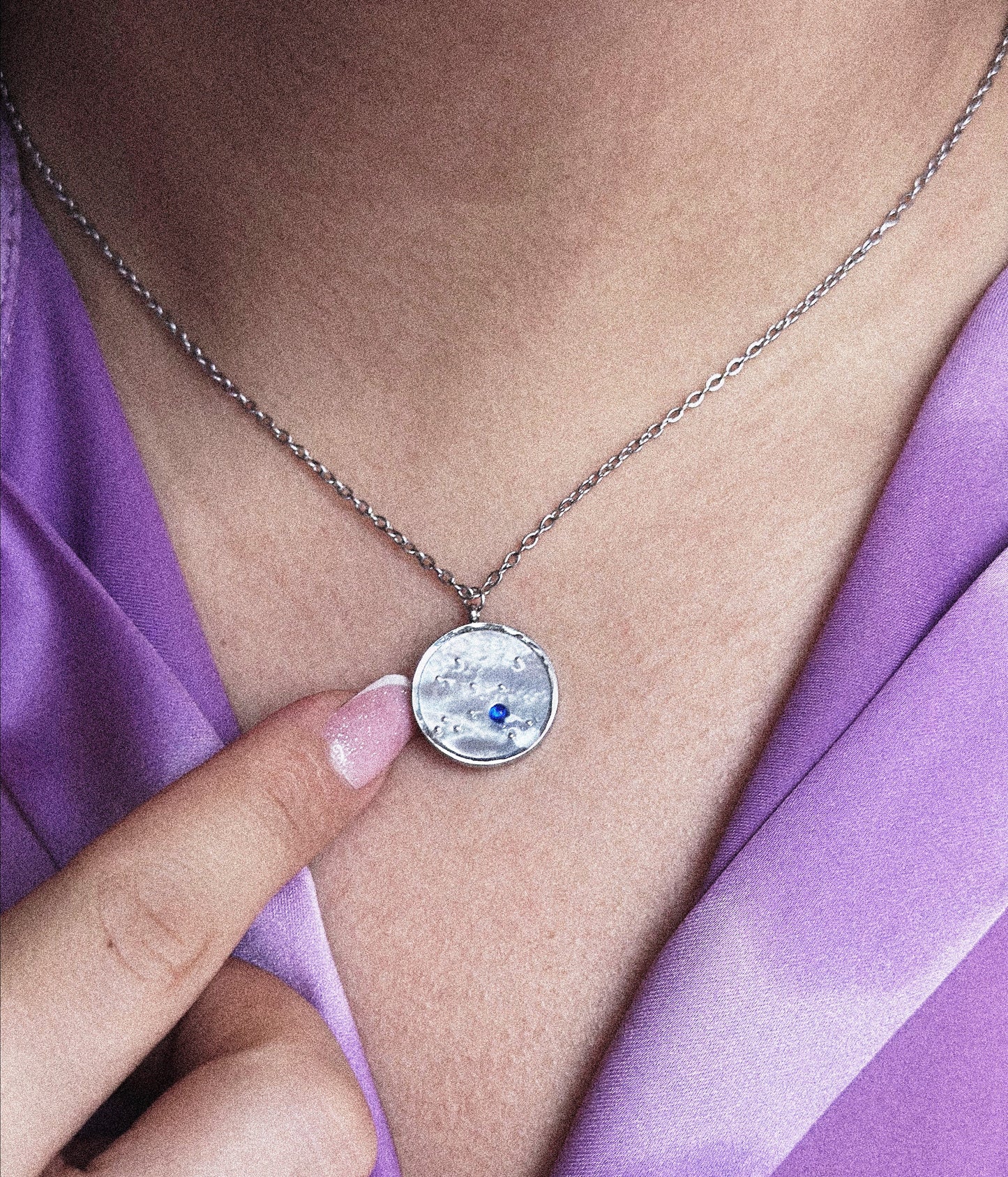 Éclat Astral ❘ Collier en Acier Inoxydable