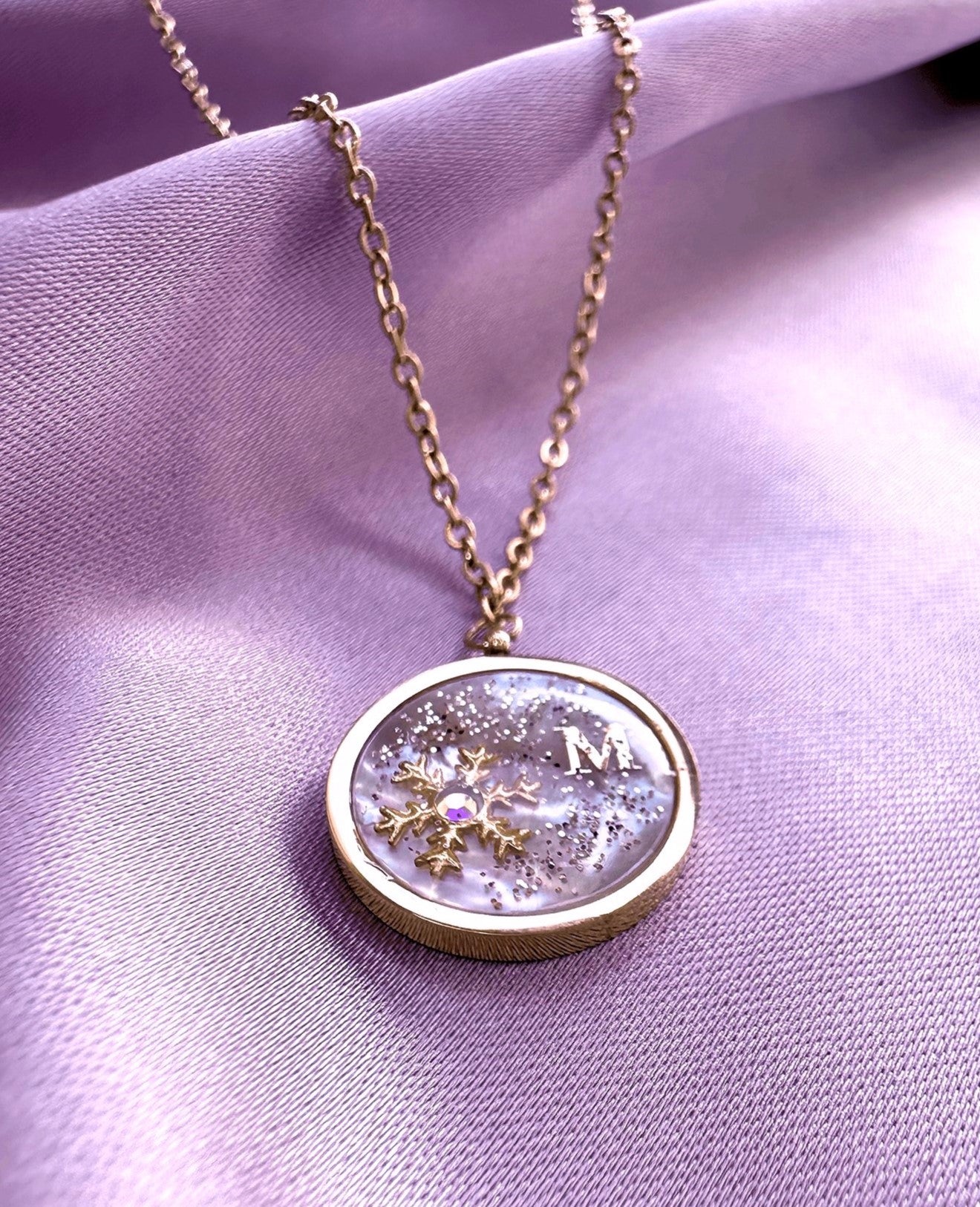 Étincelle Glacée ❘ Collier en Acier Inoxydable