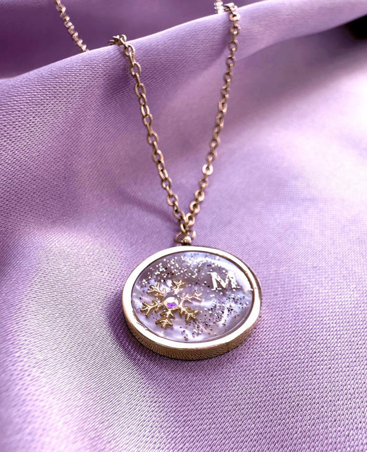 Étincelle Glacée ❘ Collier en Acier Inoxydable