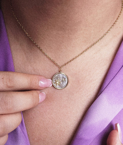 Étincelle Glacée ❘ Collier en Acier Inoxydable