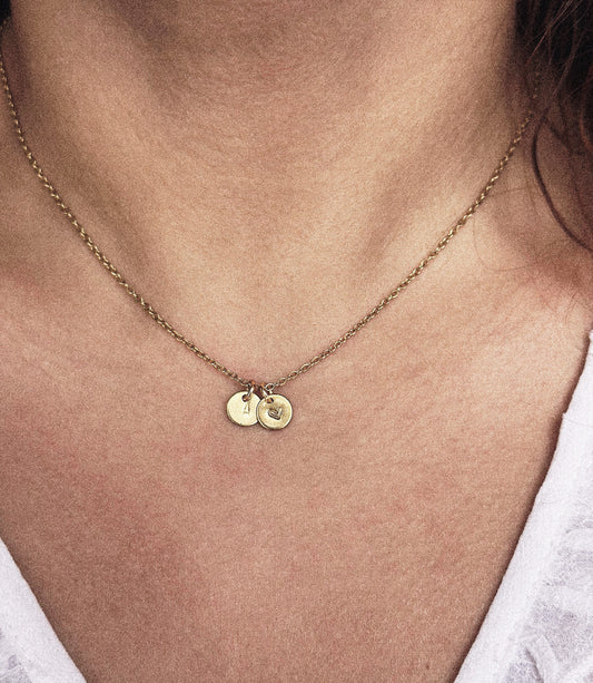 Ma Moitié Divine ❘ Collier en Acier Inoxydable