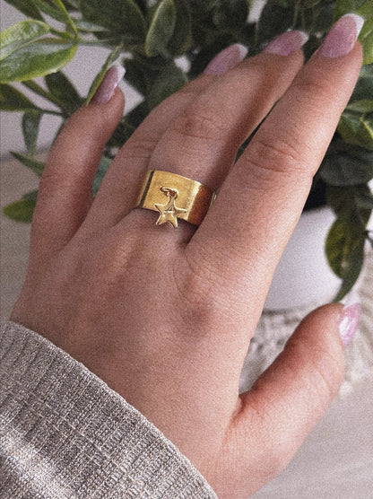 Mon Étoile ❘ Bague en Acier Inoxydable