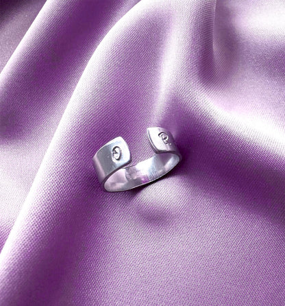 Moustachio ❘ Bague en Aluminium