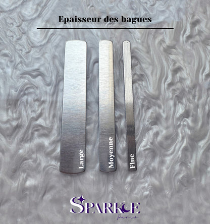 Toi & Moi ❘ Bague en Aluminium