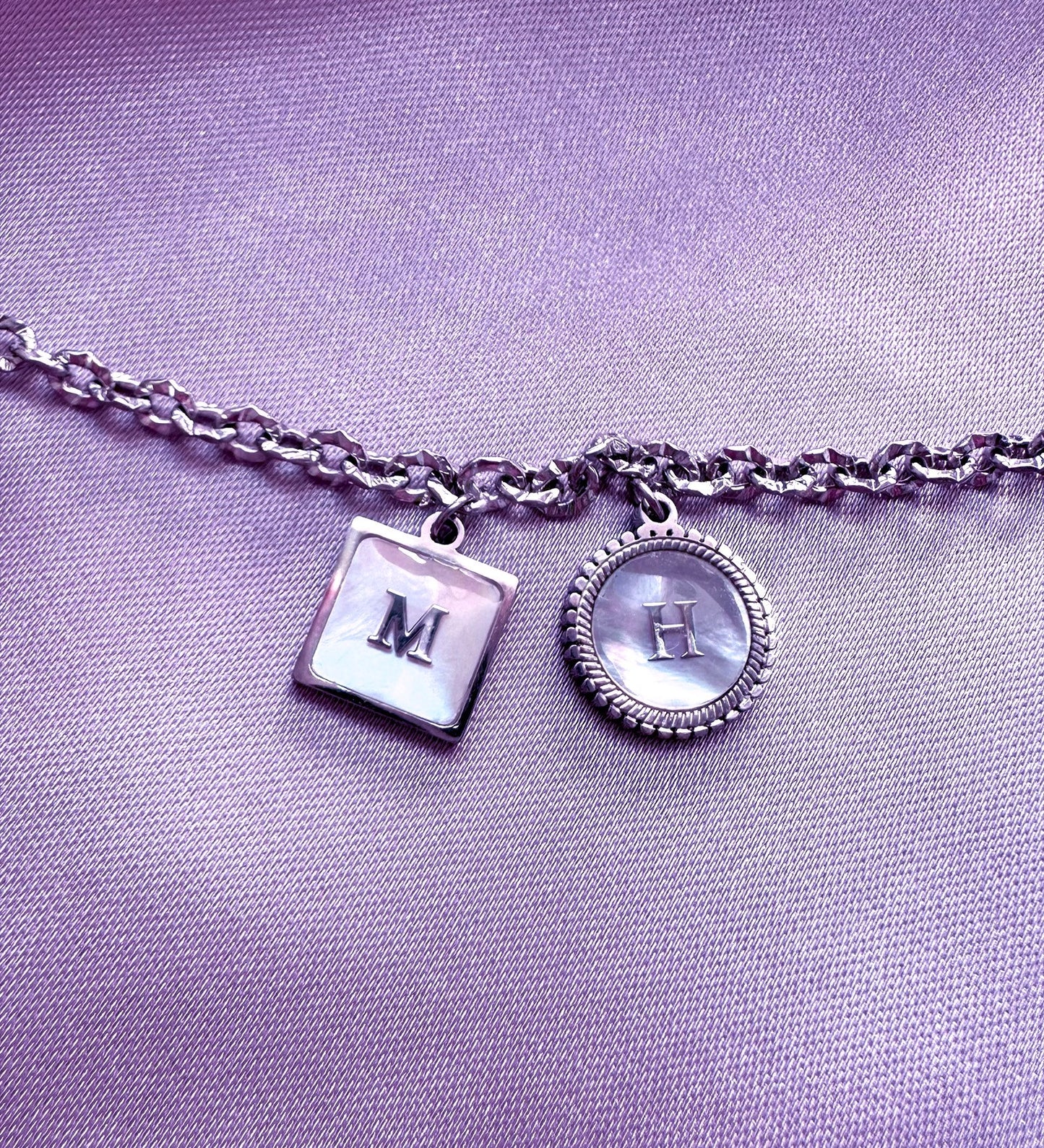 Signature Nacrée ❘ Bracelet en Acier Inoxydable