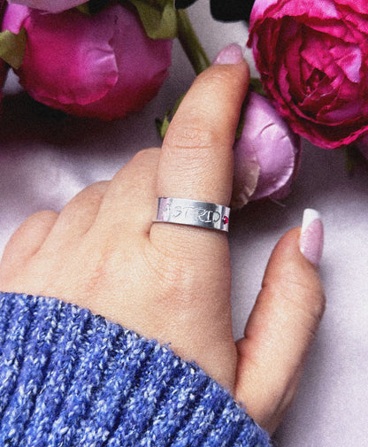 Signature ❘ Bague en Aluminium